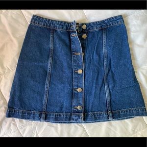 Topshop Moto skirt